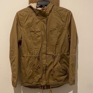Divided Brown Utility Jacket